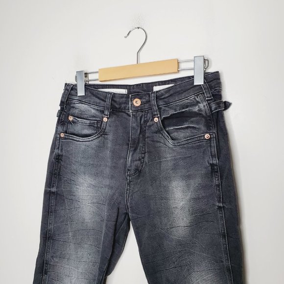 Anthropologie Pilcro Raw Hem Vintage Slim Straight Cropped Jeans - Picture 4 of 13